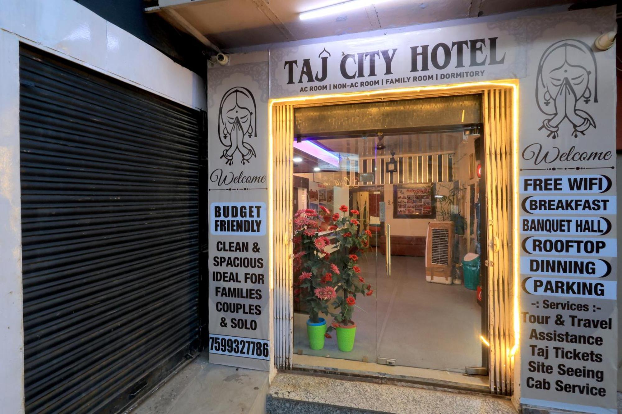 Taj City Hotel Агра Экстерьер фото